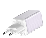 Silver Monkey Ładowarka sieciowa GaN 65W 2x USB-C Purple - 1266245 - zdjęcie 1